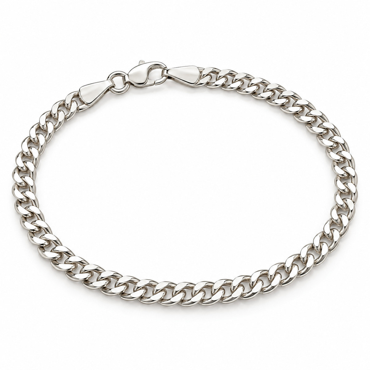 Pulsera cubana de 20.5 cm: vista principal