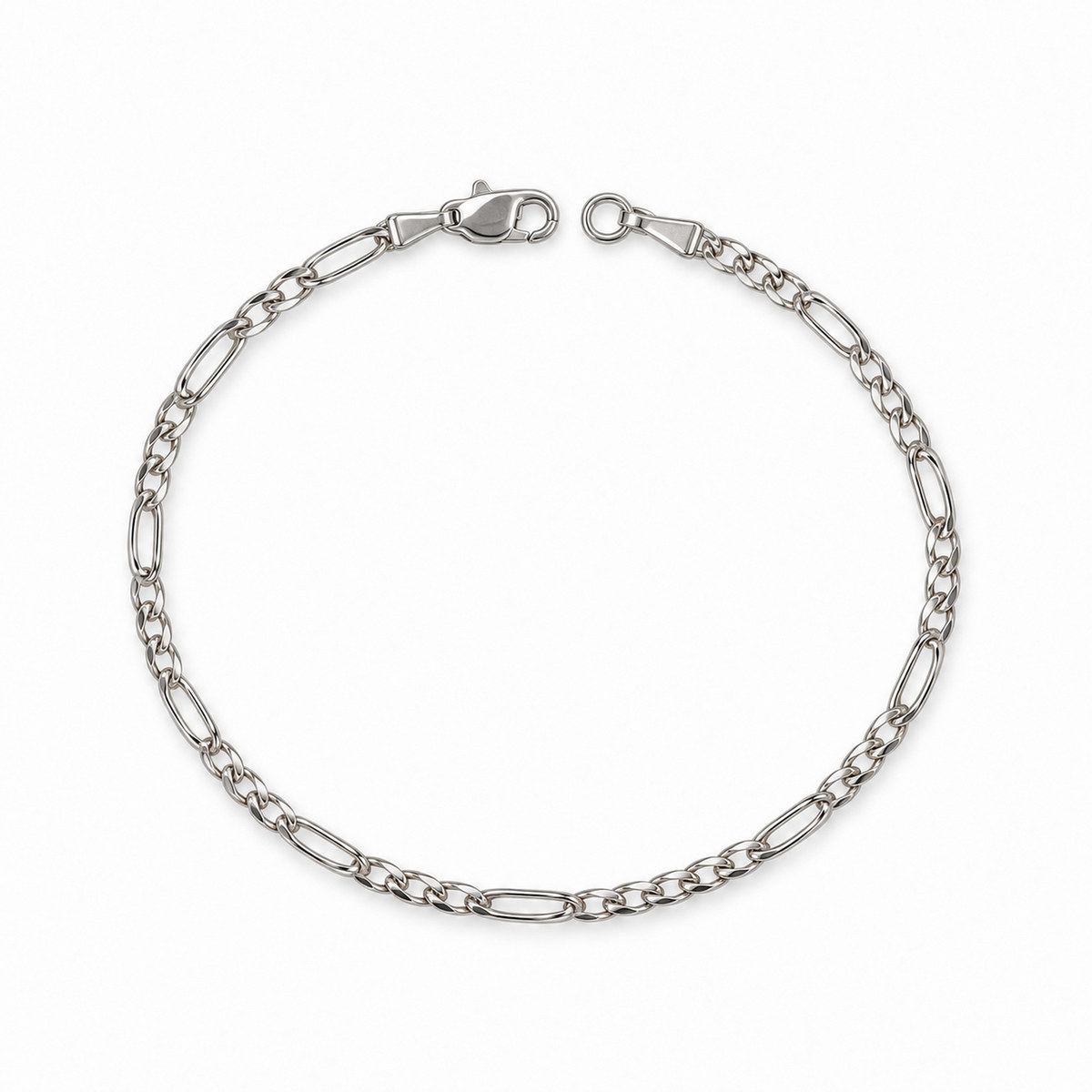 Pulsera de eslabón 3x1 de 18 cm: vista principal